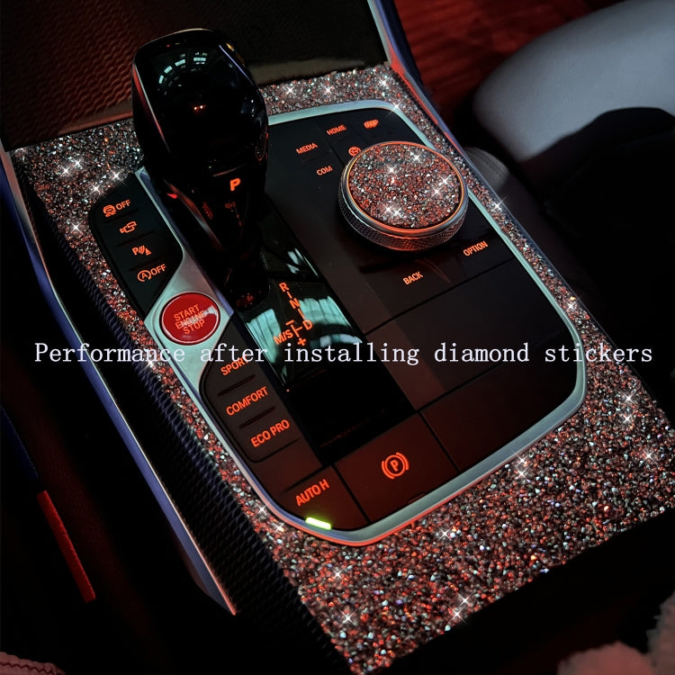 For Ford Mustang 2015-2020 Car Central Control Diamond Decoration Sticker, Left and Right Drive - Car Interior Mouldings by buy2fix | Online Shopping UK | buy2fix