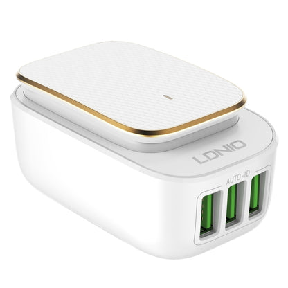 LDNIO A3305 3.4A 3 USB Interfaces Travel Charger Mobile Phone Charger, Support Touch LED Night Light, with Type-C / USB-C Data  Cable, EU Plug - USB Charger by LDNIO | Online Shopping UK | buy2fix