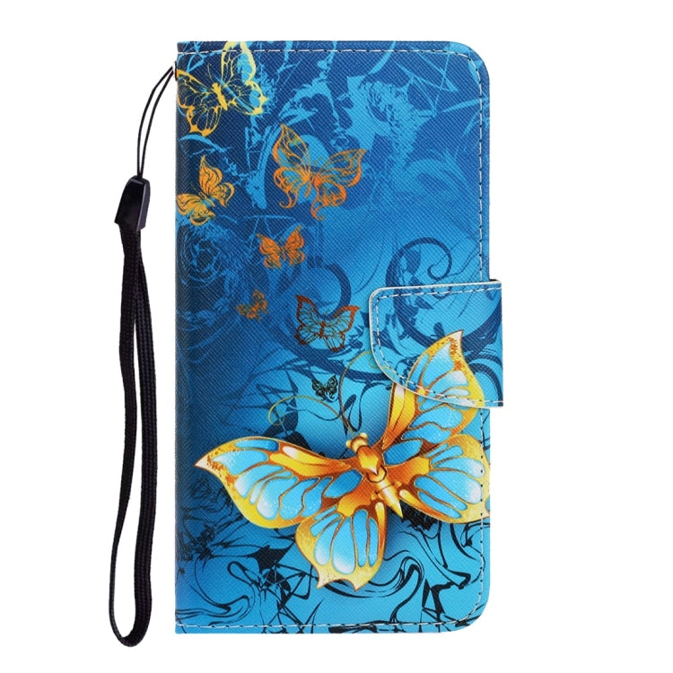 For Xiaomi Redmi 9A 3D Colored Drawing Horizontal Flip PU Leather Case with Holder & Card Slots & Wallet(Jade Butterfly) - Xiaomi Cases by buy2fix | Online Shopping UK | buy2fix