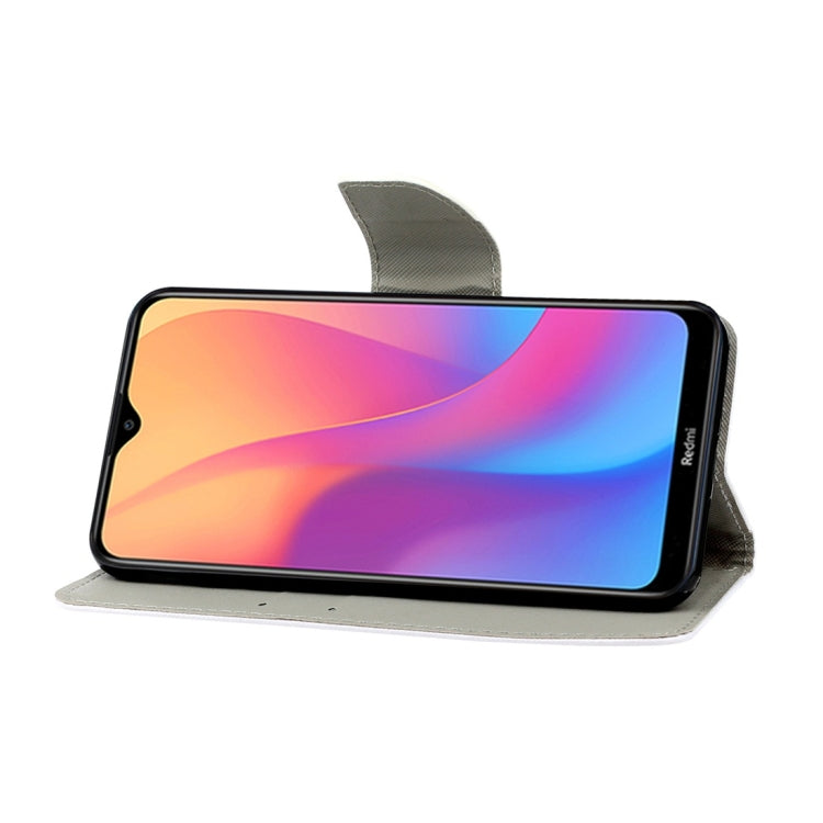 For Xiaomi Redmi 9A 3D Colored Drawing Horizontal Flip PU Leather Case with Holder & Card Slots & Wallet(A Butterfly) - Xiaomi Cases by buy2fix | Online Shopping UK | buy2fix