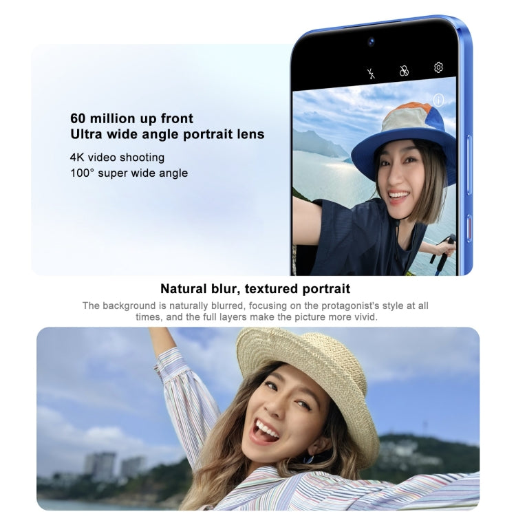 Huawei nova 12 Active, 8GB+512GB, Screen Fingerprint Identification, 6.7 inch HarmonyOS 4.0 Qualcomm Snapdragon 778G 4G Octa Core, Network: 4G, NFC, OTG, Not Support Google Play(Blue) - Huawei Mate & P by Huawei | Online Shopping UK | buy2fix