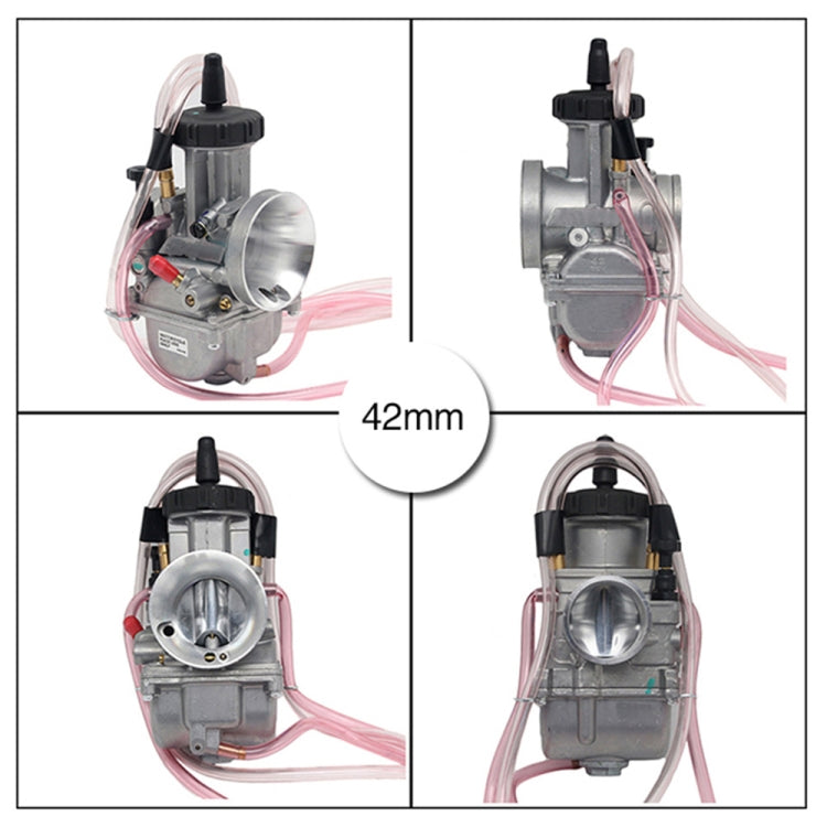 PWK42mm Universal Motorcycle Carburetor Carb Motor Carburetor - In Car by buy2fix | Online Shopping UK | buy2fix