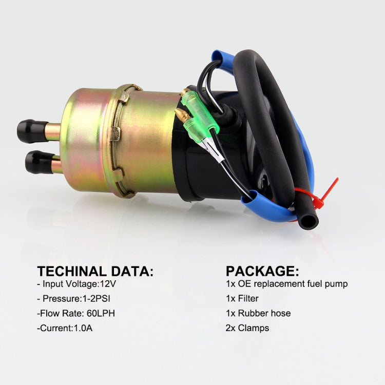 12V Electric Fuel Pump 49040-1055 for Kawasaki - In Car by buy2fix | Online Shopping UK | buy2fix