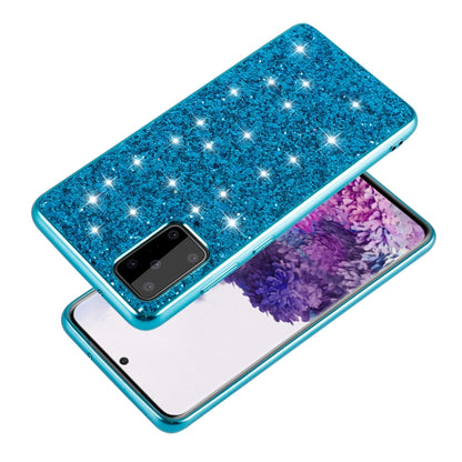 For Samsung Galaxy S20 FE Glitter Powder Shockproof TPU Protective Case(Silver) - Samsung Accessories by buy2fix | Online Shopping UK | buy2fix