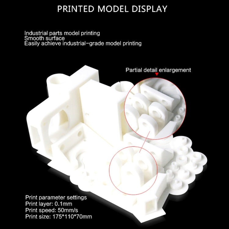 JGAURORA A1 Desktop High Precision Metal Plate Frame Three-Dimensional Physical 3D Printer - Consumer Electronics by JGAURORA | Online Shopping UK | buy2fix