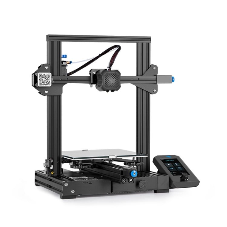 CREALITY Ender-3 V2 Craborundom Glass Platform Ultra-silent DIY 3D Printer, Print Size : 22 x 22 x 25cm, UK Plug - 3D Printer by Creality | Online Shopping UK | buy2fix