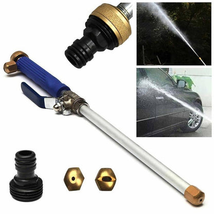 Garden Lawn Irrigation High Pressure Hose Spray Nozzle Car Wash Cleaning Tools Set (Yellow) - Watering & Irrigation by buy2fix | Online Shopping UK | buy2fix