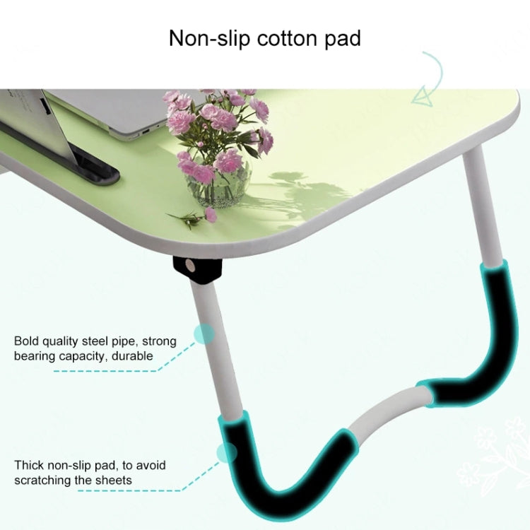 Foldable Non-slip Laptop Desk Table Stand with Card Slot (Sky Blue) - Laptop Stand by buy2fix | Online Shopping UK | buy2fix