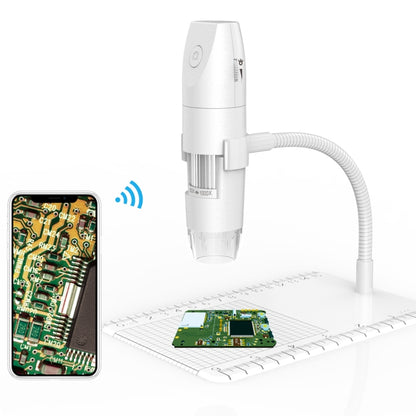 316 50-1000X Adjustable Smart Wifi USB Digital Microscope (White) - Consumer Electronics by buy2fix | Online Shopping UK | buy2fix