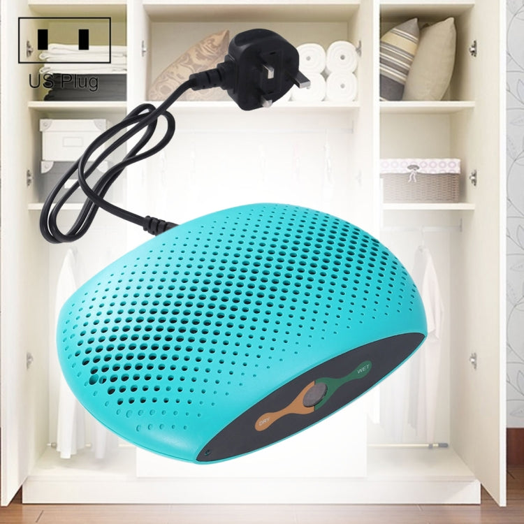 INVITOP Portable Household Wardrobe Piano Moisture-proof Dehumidifier Air Moisturizing Dryer Moisture Absorber, US Plug (Green) - Home & Garden by buy2fix | Online Shopping UK | buy2fix