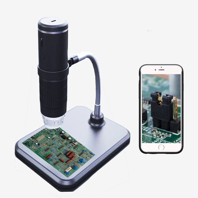 F210 HD 1080P WIFI 1000X Magnification Digital Microscope with 8 LED Light - Digital Microscope by buy2fix | Online Shopping UK | buy2fix