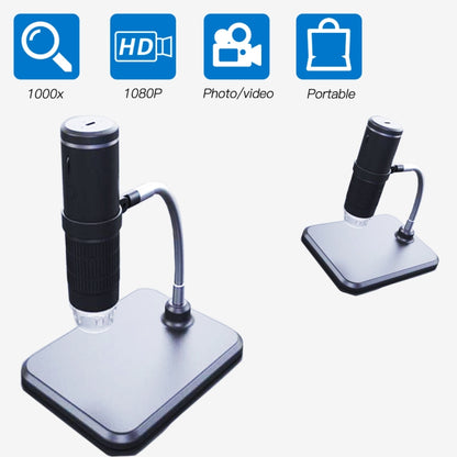 F210 HD 1080P WIFI 1000X Magnification Digital Microscope with 8 LED Light - Digital Microscope by buy2fix | Online Shopping UK | buy2fix