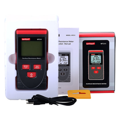 Wintact WT311 Surface Resistance Meter - Battery & Resistance Tester by Wintact | Online Shopping UK | buy2fix