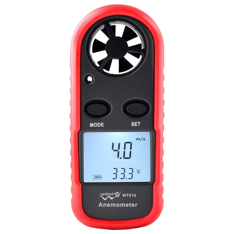 Wintact WT816 Digital Electronic Thermometer Anemometer - Tachometers & Anemometer by Wintact | Online Shopping UK | buy2fix