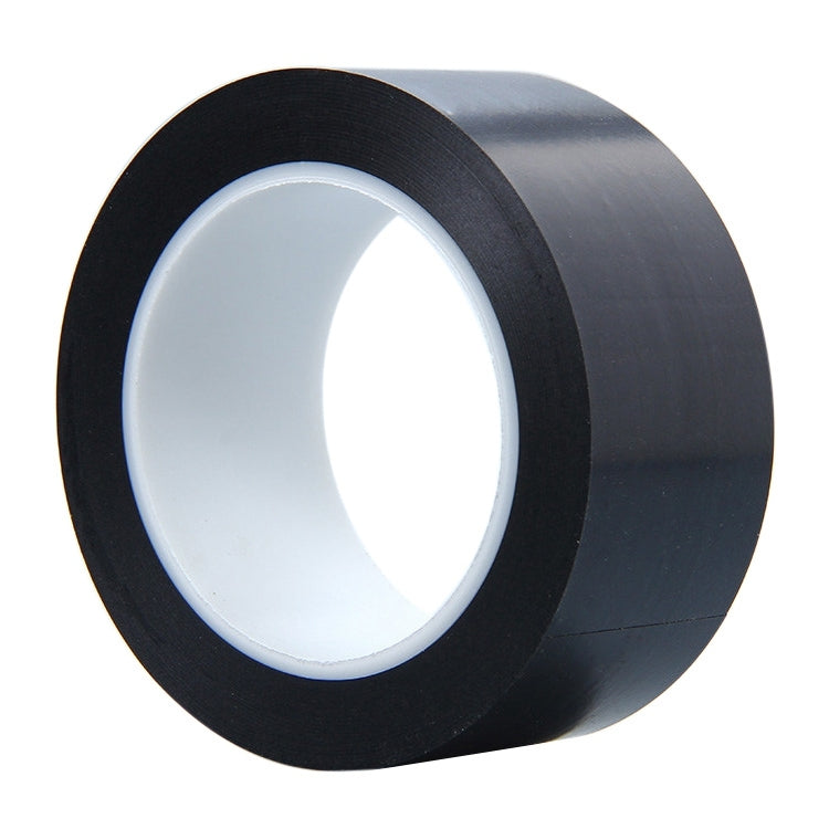 45mm PVC Warning Tape Self Adhesive Hazard Safety Sticker, Length: 33m(Black) - Tapes by buy2fix | Online Shopping UK | buy2fix