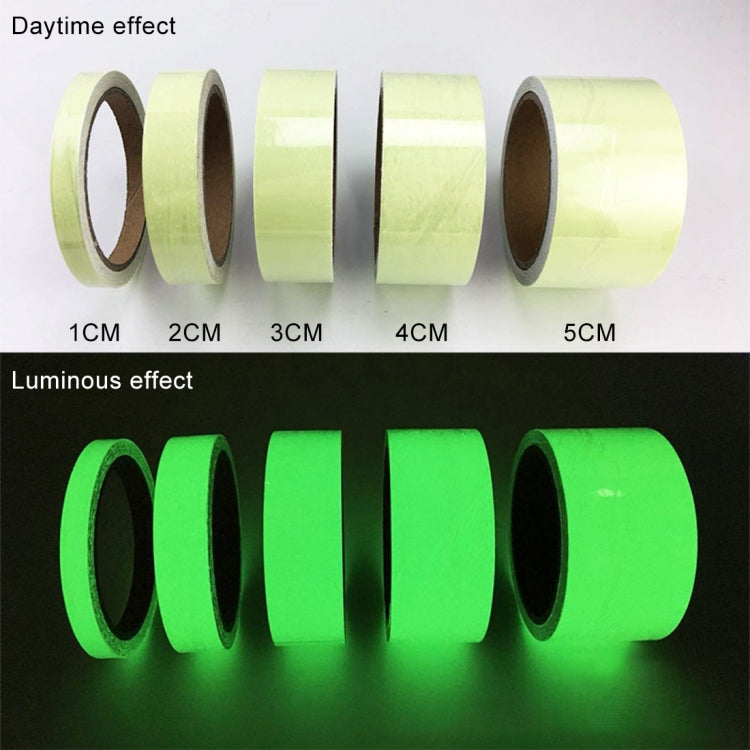 Luminous Tape Green Glow In Dark Wall Sticker Luminous Photoluminescent Tape Stage Home Decoration, Size: 3cm x 3m(Ice Blue Light) - Sticker by buy2fix | Online Shopping UK | buy2fix