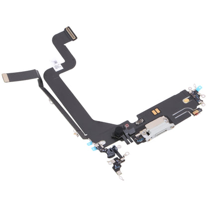 For iPhone 14 Pro Max Charging Port Flex Cable(White) - Repair & Spare Parts by buy2fix | Online Shopping UK | buy2fix