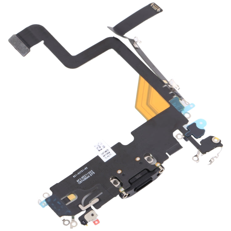 For iPhone 14 Pro Charging Port Flex Cable (Black) - Repair & Spare Parts by buy2fix | Online Shopping UK | buy2fix