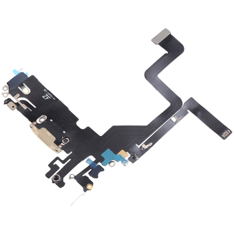 For iPhone 14 Pro Charging Port Flex Cable (Gold) -  by buy2fix | Online Shopping UK | buy2fix