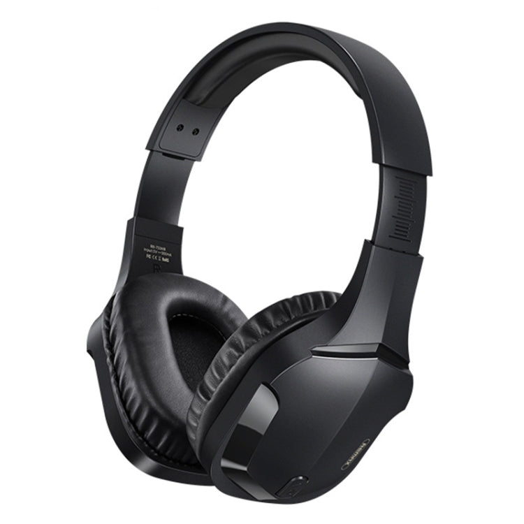 REMAX RB-750HB Wireless Gaming Bluetooth V5.0 Headphone(Black) - Headset & Headphone by REMAX | Online Shopping UK | buy2fix