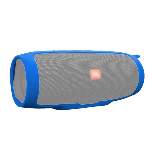 Shockproof Waterproof Soft Silicone Cover Protective Sleeve Bag for JBL Charge3 Bluetooth Speaker(Blue) - Protective Case by buy2fix | Online Shopping UK | buy2fix