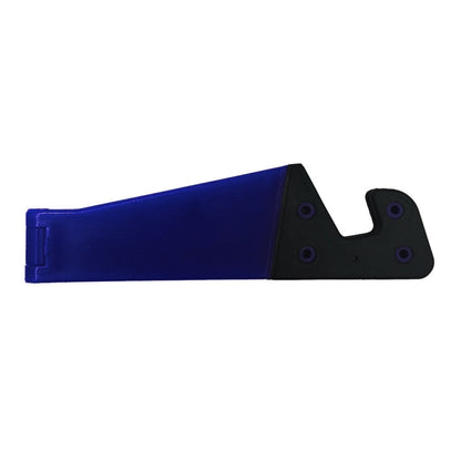 V Shape Universal Mobile Phone Tablet Bracket Holder (Dark Blue) - Desktop Holder by buy2fix | Online Shopping UK | buy2fix