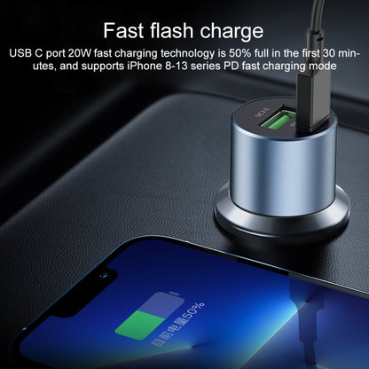 MOMAX UC15 38W PD + QC3.0 Dual Ports Car Charger - Car Charger by MOMAX | Online Shopping UK | buy2fix