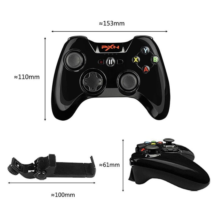 PXN PXN-6603 MFI Mobile Phone Wireless Bluetooth Game Handle Controller, Compatible with iOS System(Black) - Controller Gamepad by PXN | Online Shopping UK | buy2fix