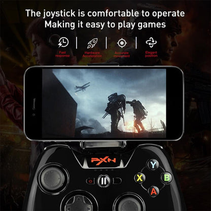 PXN PXN-6603 MFI Mobile Phone Wireless Bluetooth Game Handle Controller, Compatible with iOS System(Black) - Controller Gamepad by PXN | Online Shopping UK | buy2fix