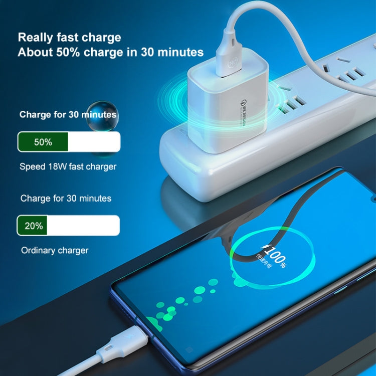 WK WP-U57 Max 18W Maxspeed QC3.0 Fast Charger (US Plug) - Apple Accessories by WK | Online Shopping UK | buy2fix