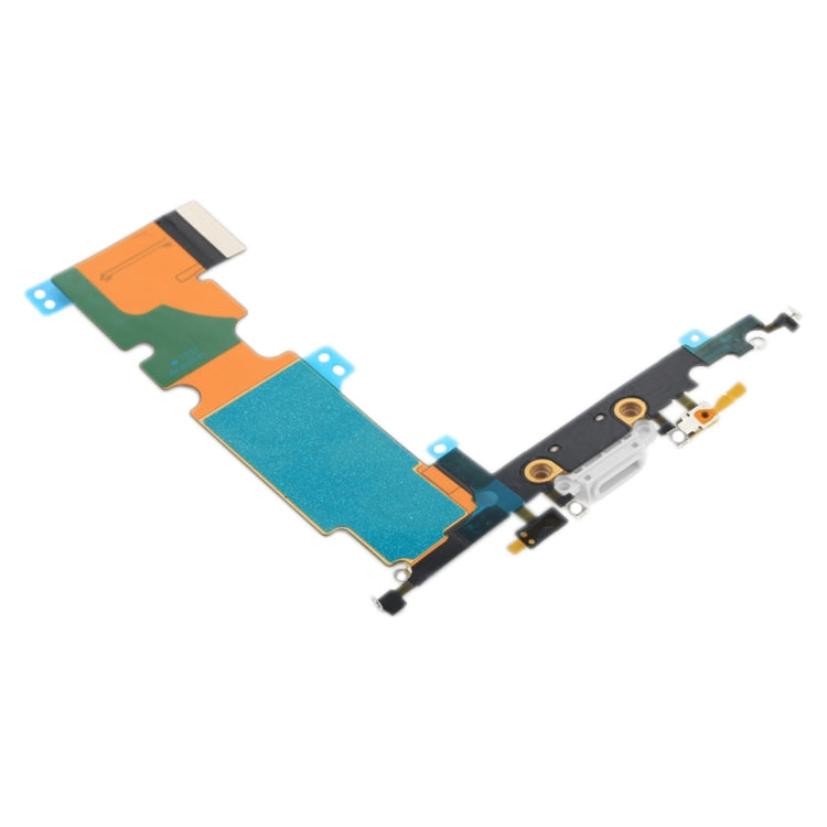 Charging Port Flex Cable for iPhone 8 Plus (White) - Flex Cable by buy2fix | Online Shopping UK | buy2fix