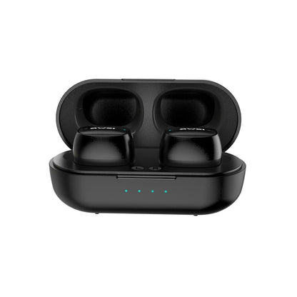 awei T13 TWS Bluetooth V5.0 Ture Wireless Sports Headset with Charging Case(Black) - TWS Earphone by awei | Online Shopping UK | buy2fix