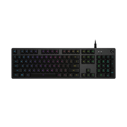 Logitech G512 RGB C-axis Mechanical Wired Gaming Keyboard, Length: 1.8m (Black) - Wired Keyboard by Logitech | Online Shopping UK | buy2fix