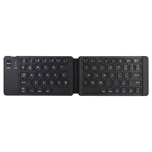 B05 USB Charging Portable Mini Folding Bluetooth Wireless Keyboard (Black) - Mini Keyboard by buy2fix | Online Shopping UK | buy2fix