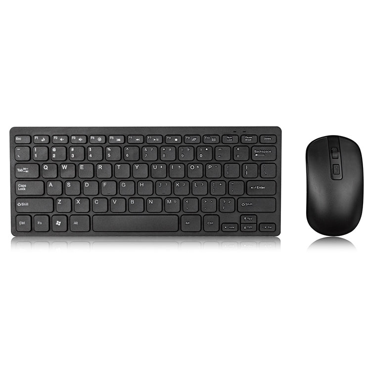 MC Saite K05 Wireless Mouse + Keyboard Set (Black) - Wireless Keyboard by MC Saite | Online Shopping UK | buy2fix