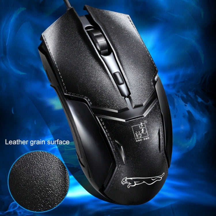 Chasing Leopard 179 USB 1600DPI Three-speed Adjustable Wired Optical Gaming Mouse, Length: 1.3m(Black) - Computer & Networking by Chasing Leopard | Online Shopping UK | buy2fix