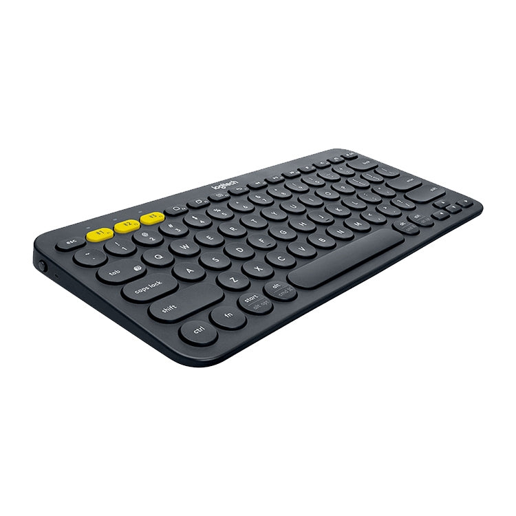 Logitech K380 Portable Multi-Device Wireless Bluetooth Keyboard(Black) - Wireless Keyboard by Logitech | Online Shopping UK | buy2fix