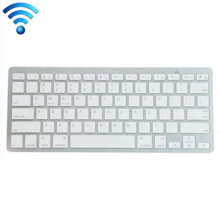 K09 Ultrathin 78 Keys Bluetooth 3.0 Wireless Keyboard (White) - Wireless Keyboard by buy2fix | Online Shopping UK | buy2fix