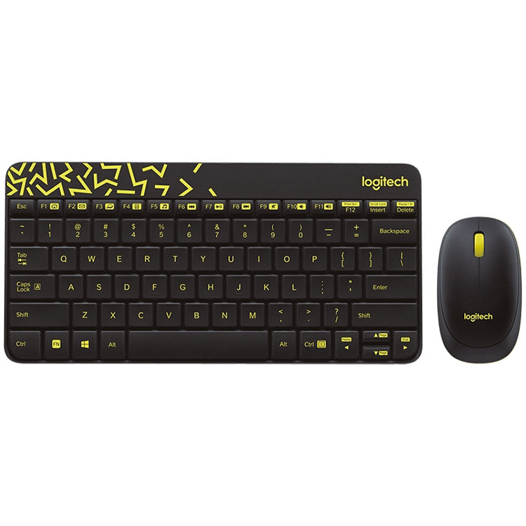 Logitech MK240 Nano Wireless Keyboard and Mouse Set(Black) - Wireless Keyboard by Logitech | Online Shopping UK | buy2fix