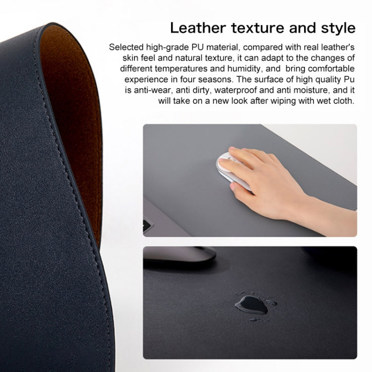 Original Xiaomi Large Mouse Mat Non-Slip Waterproof Desk Pad (Black) - Mouse Pads by Xiaomi | Online Shopping UK | buy2fix