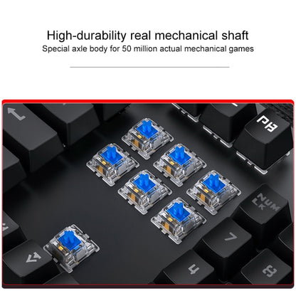 YINDIAO ZK-3 USB Mechanical Gaming Wired Keyboard, Blue Shaft (White) - Wired Keyboard by YINDIAO | Online Shopping UK | buy2fix