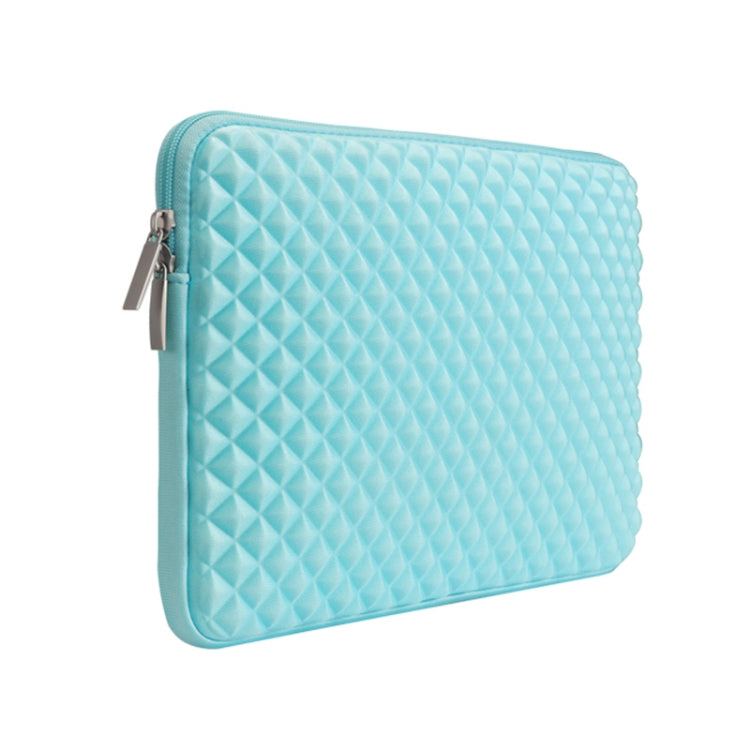 Diamond Texture Laptop Liner Bag, Size: 14-15.4 inch (Mint Green) - 15 inch by buy2fix | Online Shopping UK | buy2fix