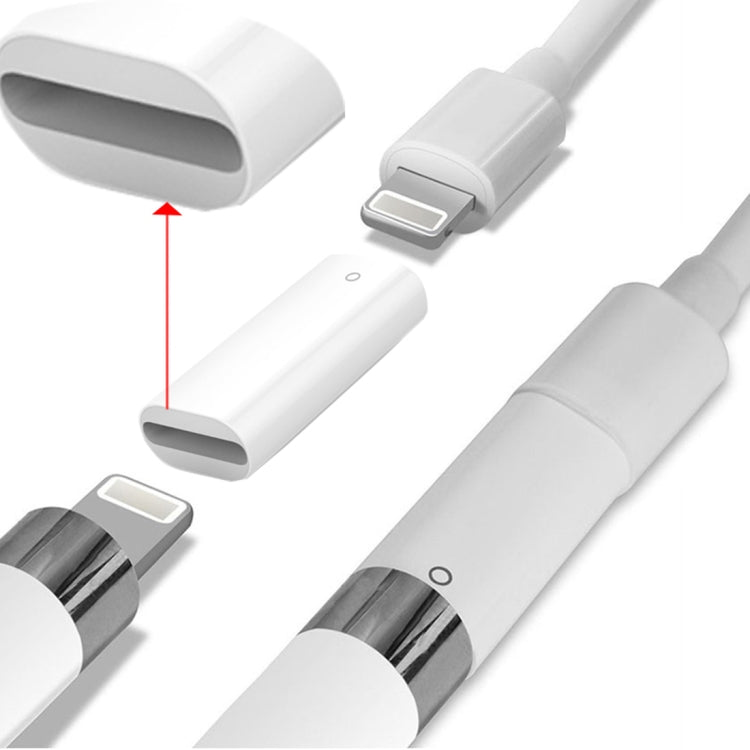 Portable Charging Adapter for Apple Pencil - Apple Accessories by buy2fix | Online Shopping UK | buy2fix