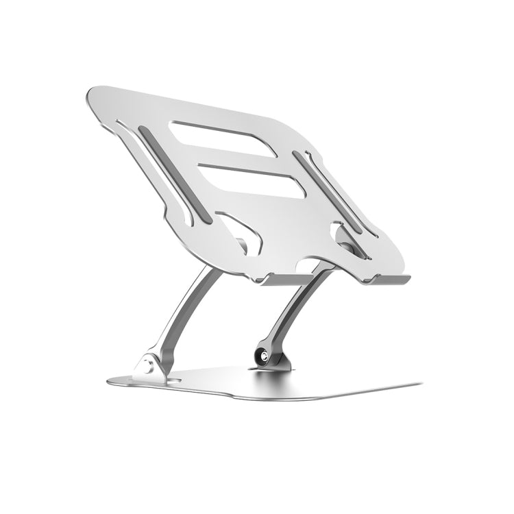 R-JUST Lifting Adjustable Laptop Stand(Silver) - MacBook Holder by R-JUST | Online Shopping UK | buy2fix