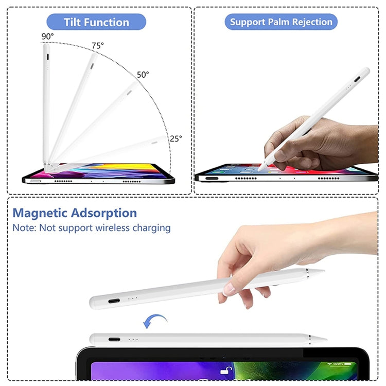 Mutural P-950D Tilt Pressure Sensor Capacitive Stylus Pen with Palm Rejection for iPad 2018 or Later - Stylus Pen by Mutural | Online Shopping UK | buy2fix