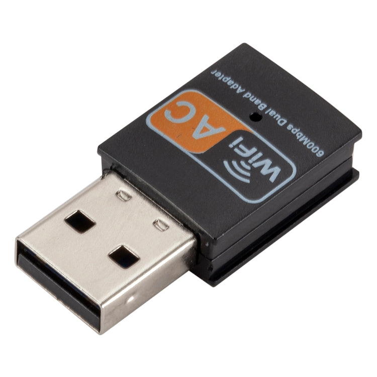 600Mbps AC Dual Band USB WIFI Adapter - USB Network Adapter by buy2fix | Online Shopping UK | buy2fix