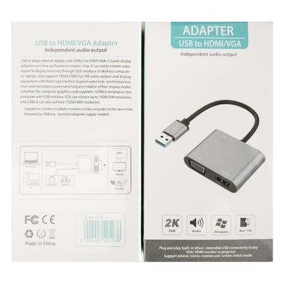 USB-C / Type-C 3.0 to HDMI / VGA Converter - Converter by buy2fix | Online Shopping UK | buy2fix