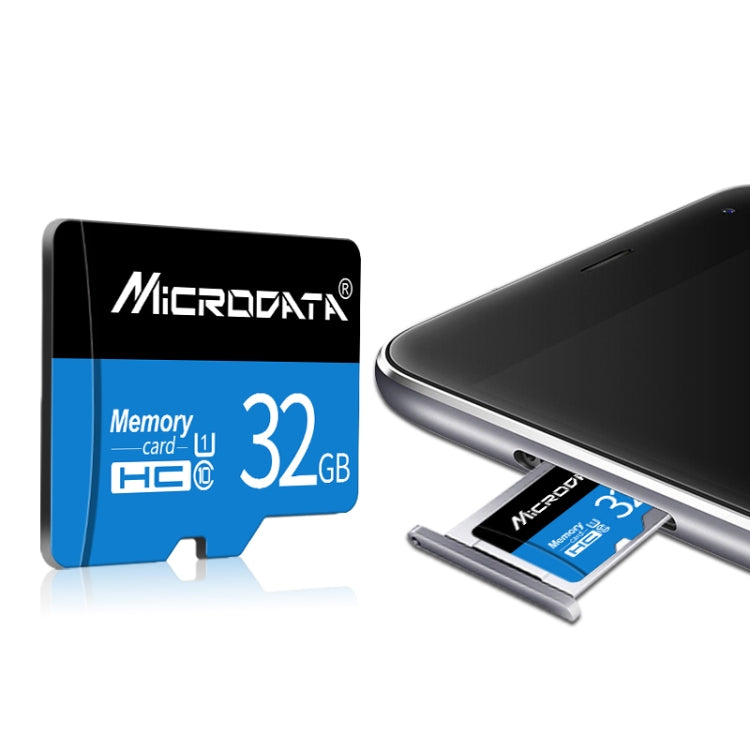 MICRODATA 64GB U3 Blue and Black TF(Micro SD) Memory Card - Micro SD Card by MiCRODATA | Online Shopping UK | buy2fix