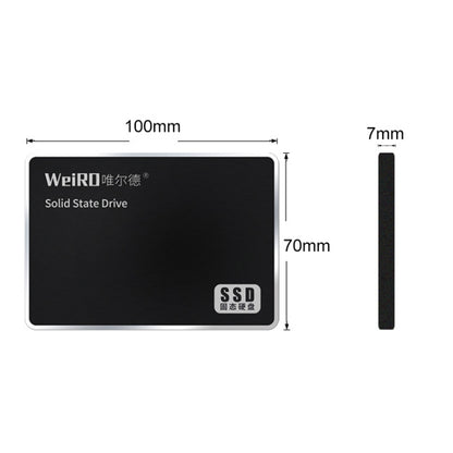 WEIRD S500 128GB 2.5 inch SATA3.0 Solid State Drive for Laptop, Desktop - Computer & Networking by buy2fix | Online Shopping UK | buy2fix