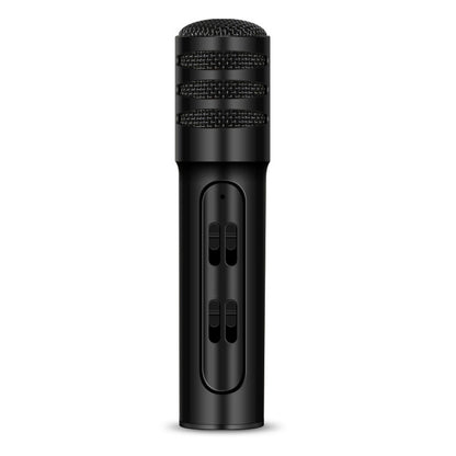 BGN-C7 Condenser Microphone Dual Mobile Phone Karaoke Live Singing Microphone Built-in Sound Card(Black) - Consumer Electronics by buy2fix | Online Shopping UK | buy2fix